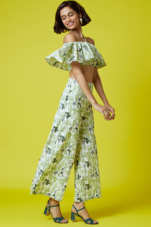 Okhai 'Heartleaf' Hand Block Printed Pure Cotton Blouse - Image 3