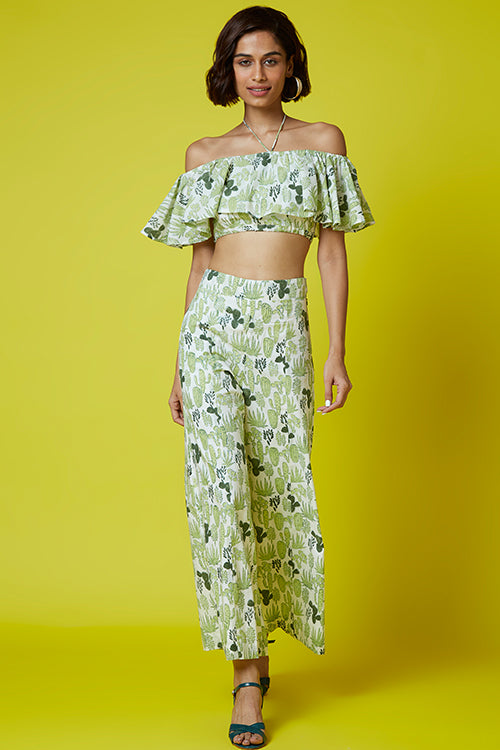 Okhai 'Heartleaf' Hand Block Printed Pure Cotton Blouse - Image 7