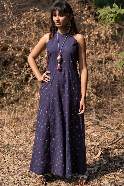 Okhai 'Magic Spell' Hand Embroidered Mirror Work Jumpsuit - Image 2
