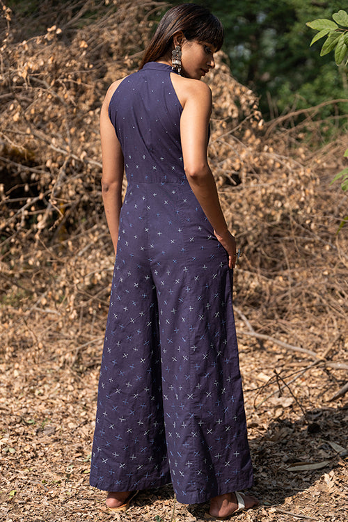 Okhai 'Magic Spell' Hand Embroidered Mirror Work Jumpsuit - Image 4