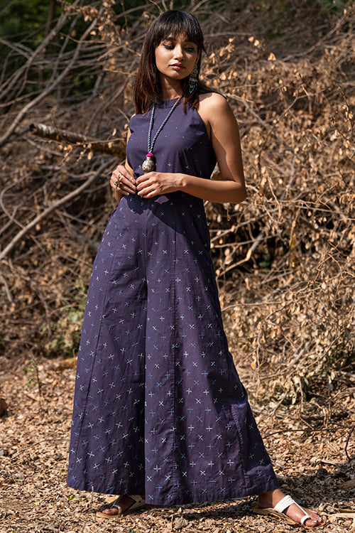 Okhai 'Magic Spell' Hand Embroidered Mirror Work Jumpsuit - Image 5